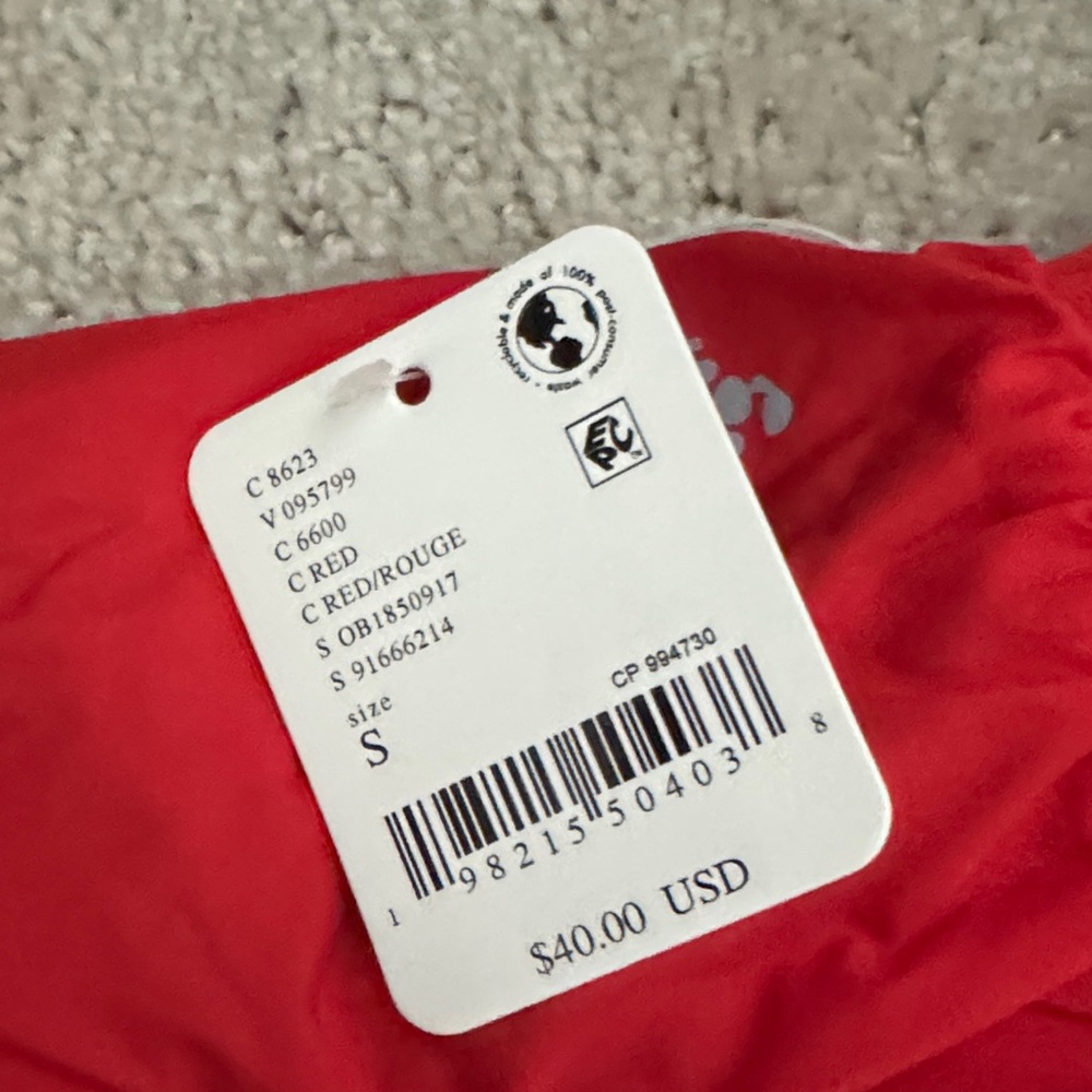 FP Movement by Free People Vibrant Red High-Waist Shorts - Picture 2 of 3